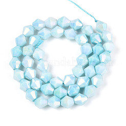 Brins de perles de verre électrolytiques anti-ternissement&nbsp;GLAA-T025-8mm-12D