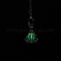 Chakra naturel et synthétique pierre mixte pendule radiesthésie pendentif décorations&nbsp;PALLOY-JF01882