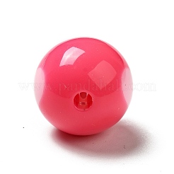Perle acriliche opache bicolore&nbsp;LS-SACR-K003-03B
