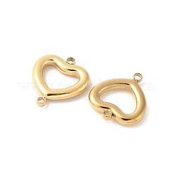 Breloques de connecteur creuses en acier inoxydable 304&nbsp;STAS-L022-416G