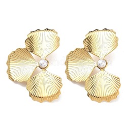 Pendientes de acero inoxidable 304 para mujer&nbsp;EJEW-K330-02G
