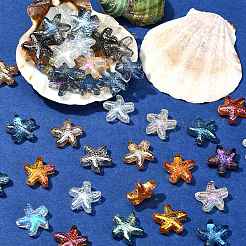 100 pièces galvanoplastie perles de verre&nbsp;EGLA-CJ0001-11