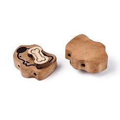 Perlen aus natürlichem Jujube-Holz&nbsp;WOOD-N021-02
