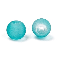 Fili di perle di vetro trasparenti 24 colori&nbsp;FGLA-X0001-04B-4mm