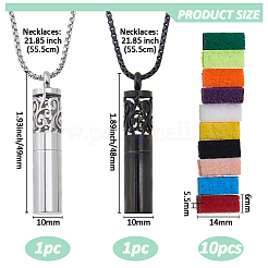 Collane per bottiglie di profumo in acciaio inossidabile&nbsp;NJEW-FH0001-22