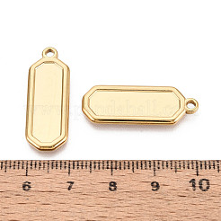 Cabochon-Fassungen für Anhänger aus Edelstahl 304&nbsp;STAS-N108-63G