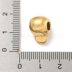 304 Edelstahl-Europäische Perlen&nbsp;STAS-U005-11G