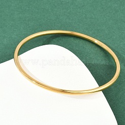 Schlichte Armreifen aus 304 Edelstahl für Damen&nbsp;BJEW-D355-01G