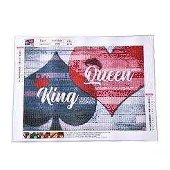 5D DIY Diamant Malerei Familienthema Leinwand Kits&nbsp;DIY-C004-64