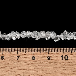 Hilos de cuentas de diamantes herkimer naturales&nbsp;GG-CBA8084-04