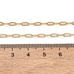Collane a catena a maglie in acciaio inossidabile 304 da 2.5 mm&nbsp;NJEW-D328-03G-03