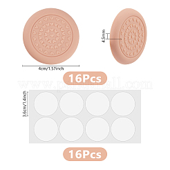 2 Set Silikon-Möbelgleiter&nbsp;AJEW-DC0004-09A