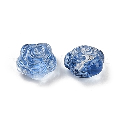 Perles en verre transparentes&nbsp;LS-DGLA-E004-04N