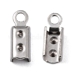 Emembouts à sertir pliables en acier inoxydable 304 résistants au ternissement&nbsp;X-STAS-R065-36