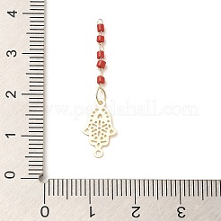Pendentifs de placage en laiton&nbsp;KK-M266-23G