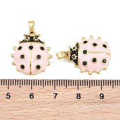 Pendentifs avec zircon cubiques à micro-pavés en laiton&nbsp;CU-CBA765C-05D-G