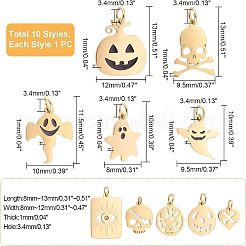 10 pendentif en acier inoxydable chirurgical 304 et 316&nbsp;STAS-UN0033-44