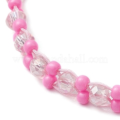Peinture de cuisson bracelets de perles de rocaille de verre&nbsp;BJEW-MZ00155-04