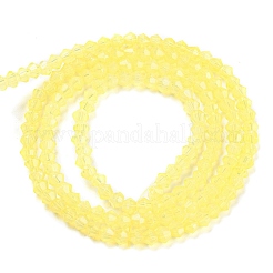 Peinture de cuisson perles de verre transparentes brins&nbsp;DGLA-F029-J2mm-06