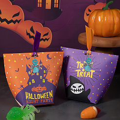 60 Stück 4 Farben Halloween gefärbte synthetische türkise Anhänger&nbsp;FIND-AR0003-26