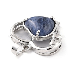 Natur Sodalith Anhänger&nbsp;G-C236-01G-P-RS