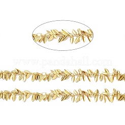 Catene a maglie in foglia di ottone&nbsp;CHC-H104-01G