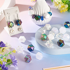 20 Stück Acrylperlen mit UV-Beschichtung&nbsp;OACR-TADJ0001-05