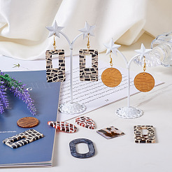DIY-Geometrie-Ohrhänger-Set aus Acryl&nbsp;DIY-TA0009-28