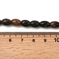 Natürliche versteinerte Holzperlen Stränge&nbsp;G-K362-I11-02