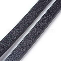 Cordons en cuir pu microfibre&nbsp;WL-F010-01-10mm