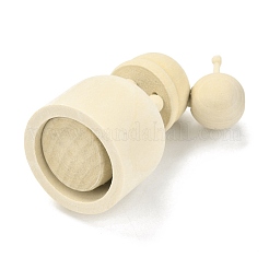 Ornements de bureau de petits animaux en bois de tortue de bricolage&nbsp;DJEW-G023-06