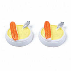 Cabochons en résine époxy opaque&nbsp;LS-CRES-S358-40