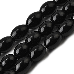 Brins de perles d'onyx noir naturel&nbsp;G-F801-F02-03