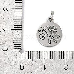 Anhänger aus 304 Edelstahl&nbsp;STAS-R135-06P