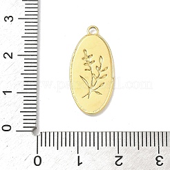 304 Edelstahl-Emaille-Anhänger&nbsp;STAS-G371-04G-04