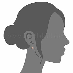 925 sterling silver borchie orecchio&nbsp;JE536E-05