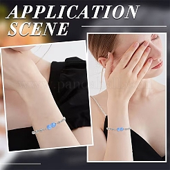 10 bracelet en laiton et acier inoxydable 304 (5 styles différents)&nbsp;AJEW-YW00006