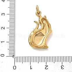 Herbstliche Anhänger aus Edelstahl 304&nbsp;STAS-C180-01G-G