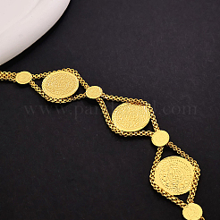 Elegante Messing-Gliederkettenarmbänder für Damen&nbsp;IA9135