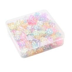 216 Stück transparente Acrylperlen&nbsp;PACR-FS0001-06