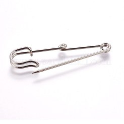 Eisen Brosche Zubehör&nbsp;IFIN-WH0040-01P
