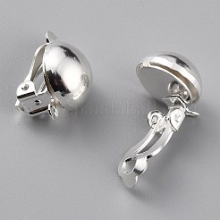 Ohrclips aus Messing zum Aufstecken&nbsp;X-KK-O131-03S-A