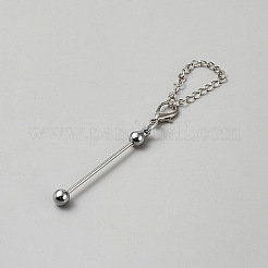Decorazioni pendenti in lega e ferro con perline per la creazione di gioielli fai da te&nbsp;AJEW-WH0609-712P