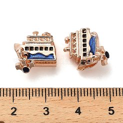 Legierung Schmelz europäischen Perlen&nbsp;FIND-Q115-05RG