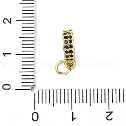 Ottone micro spianare pendenti zirconi&nbsp;KK-H270-05G
