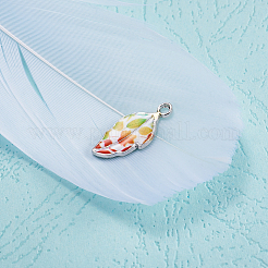 Pendentifs d'émail en alliage&nbsp;LS-PALLOY-TAC0009-25P-A