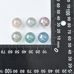 50 Stück transparente Acrylperlen mit UV-Beschichtung&nbsp;OACR-CJ0001-33