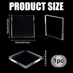1 Stück Acryl-Displaysockel für den Schreibtisch&nbsp;ODIS-PH0002-07