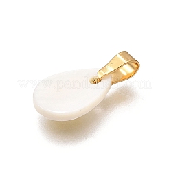 3 stücke 3 arten natürliche süßwasser shell geometrische charme&nbsp;PALLOY-JF03514-03