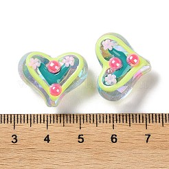Transparente Acrylperlen zum Valentinstag&nbsp;ACRC-H001-02F